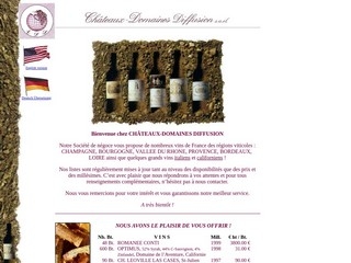Chateaux Domaines Diff web hosting YOORshop